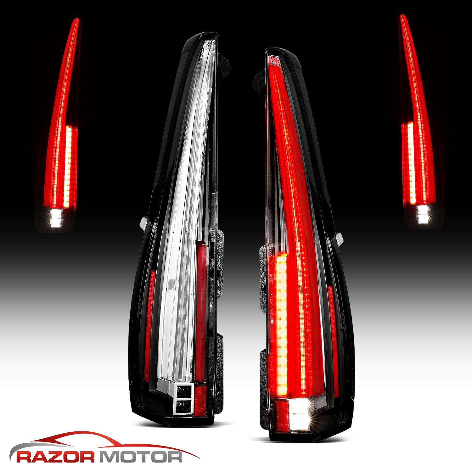 For 20072014 Cadillac Escalade ESV LED New Design Brake Tail Lights